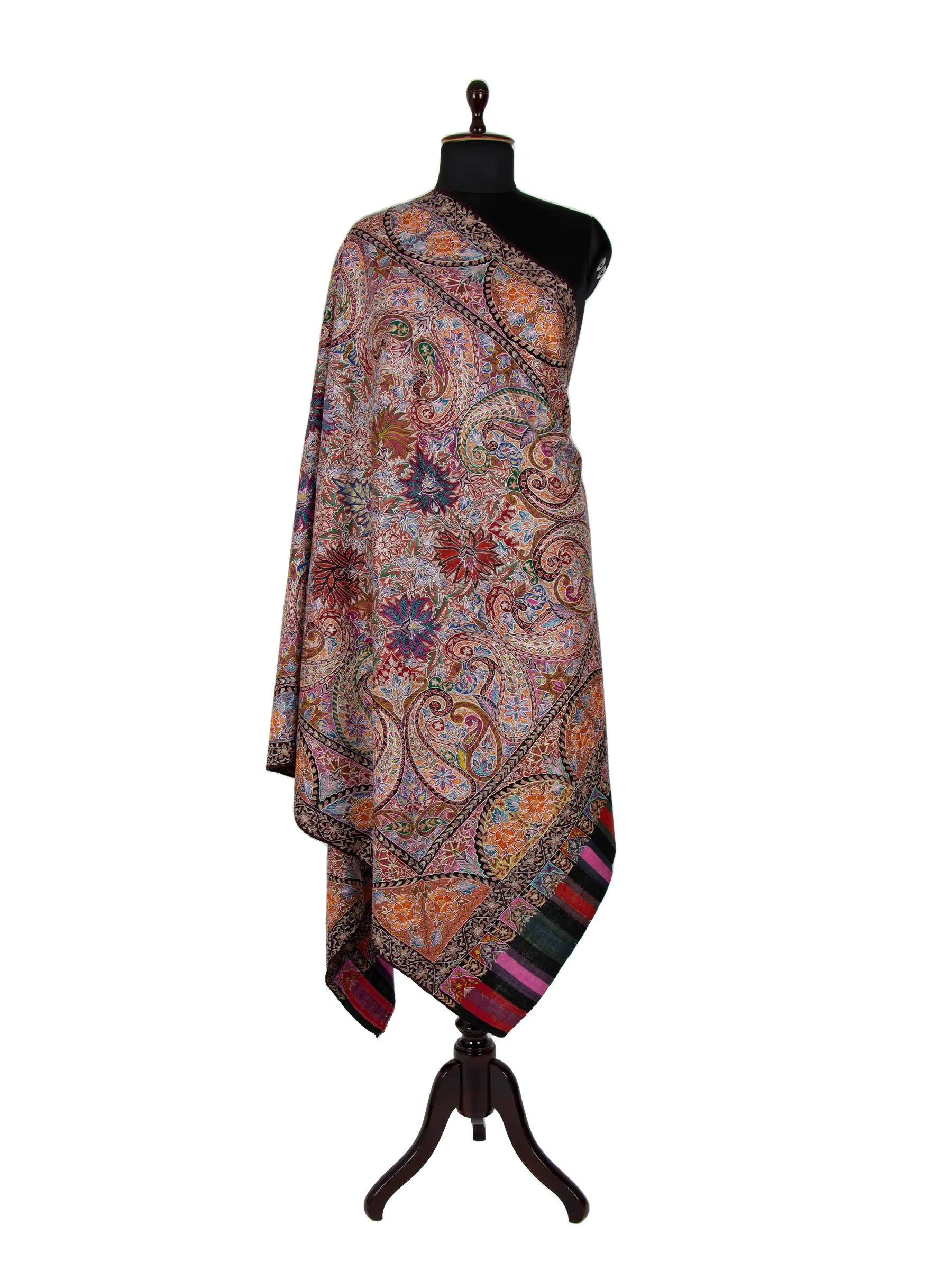 Kalamkari Multi Colour Pashmina Shawl