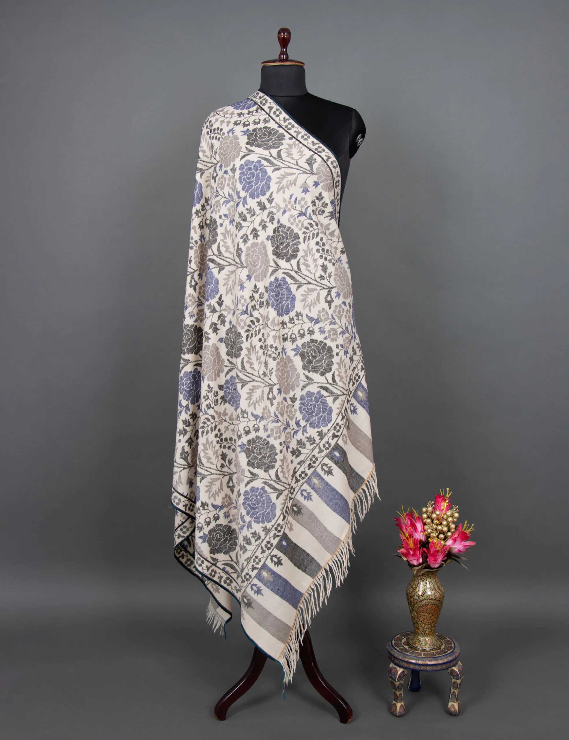 Moonlit Symphony Kani Pashmina