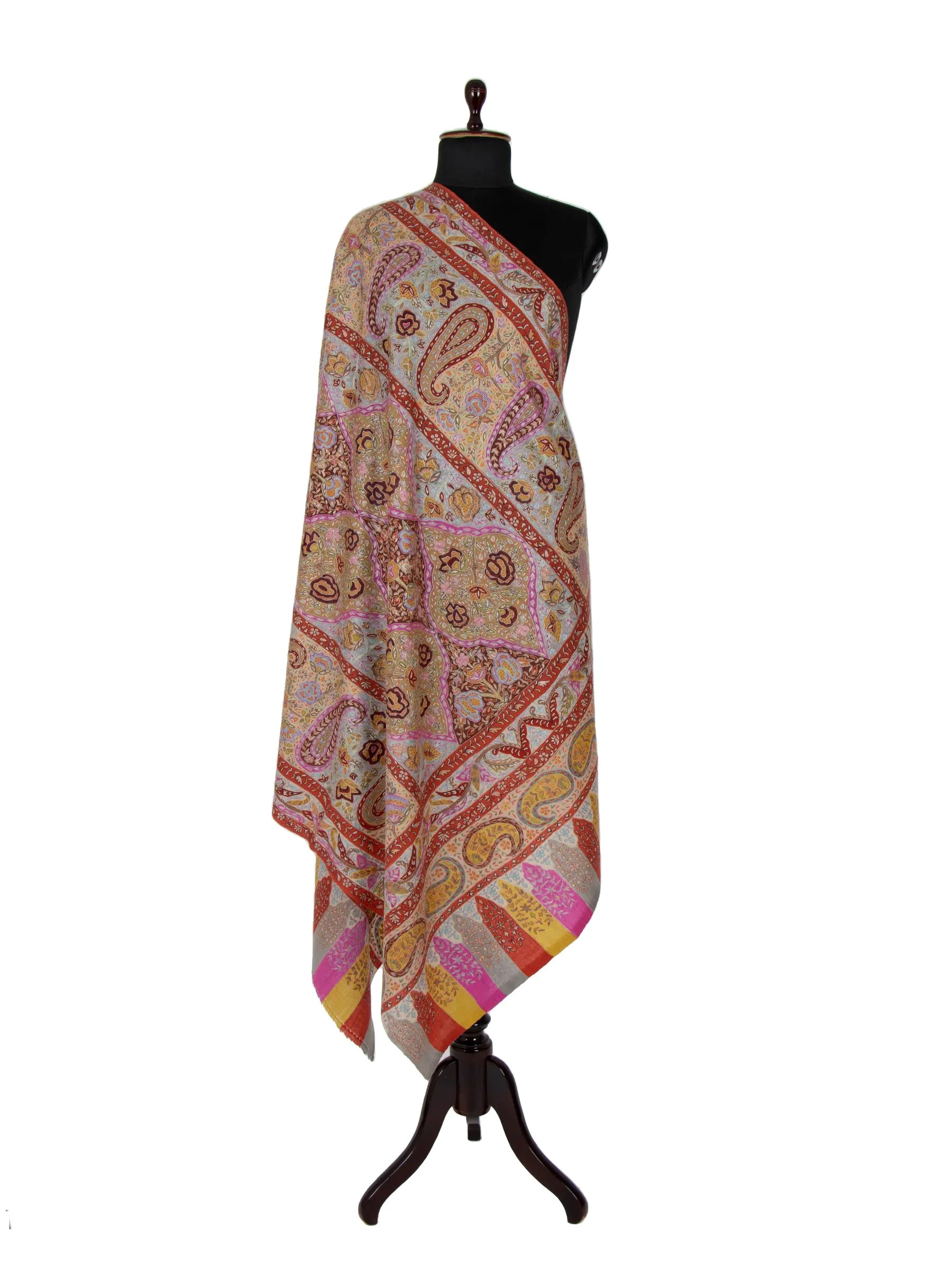 Premium Kashmiri Kalamkari Shawls