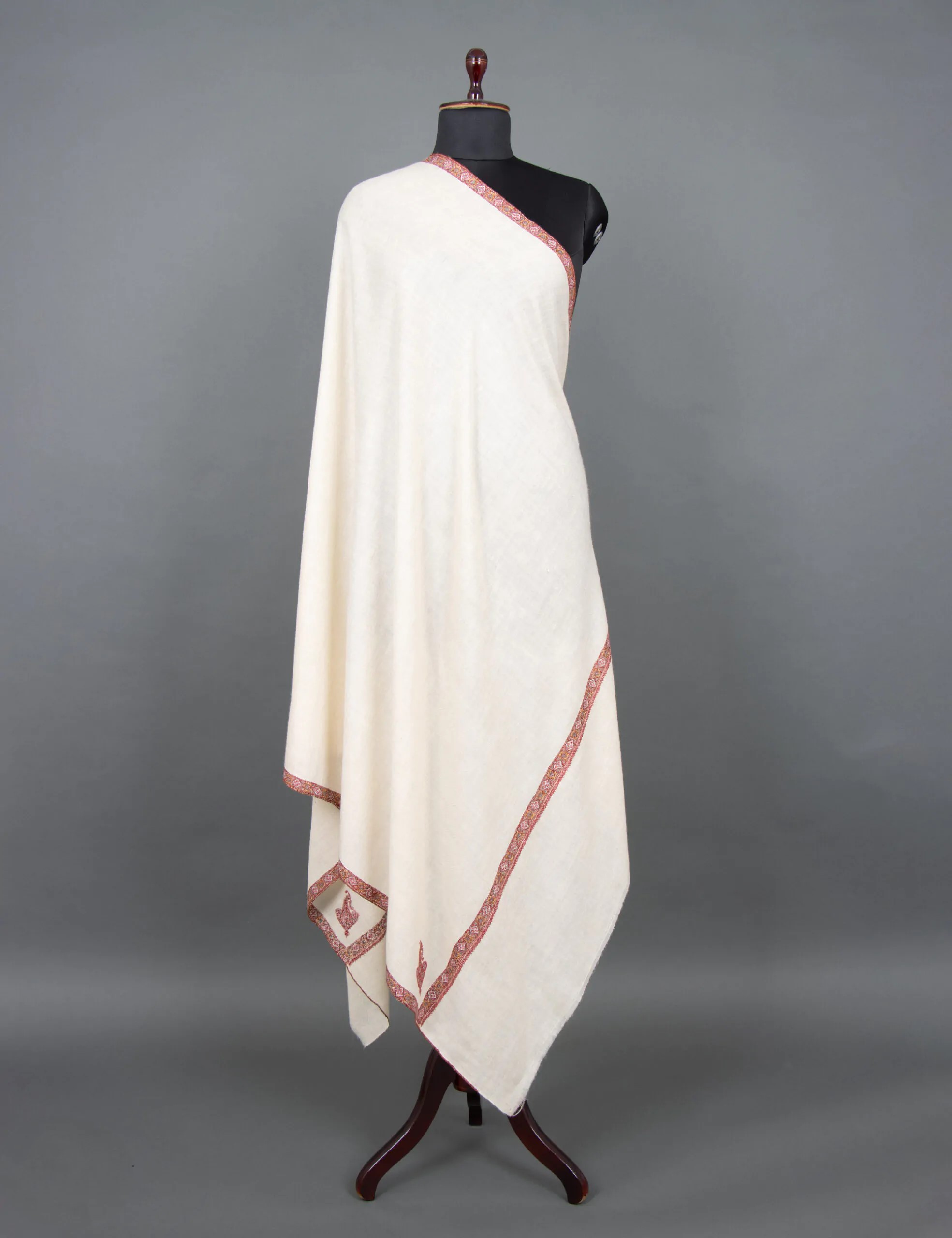 Snowfall Bridal Pashmina Shawl