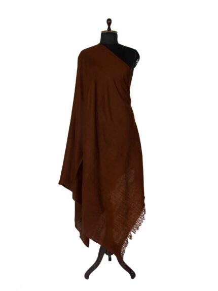 Plain Brown Shawl