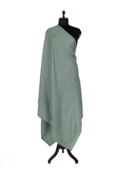 Regent Grey Solid Pashmina Shawl