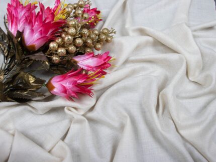 White Pashmina Shawl and Stole