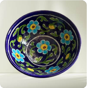 Blue Pottery Bowl_4