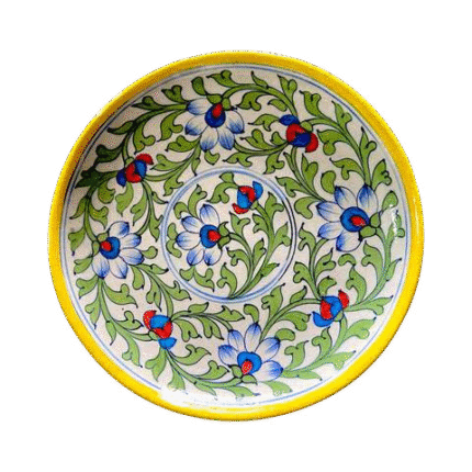 Blue Pottery Plate_3