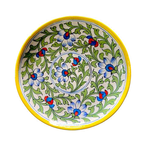 Blue Pottery Plate_3