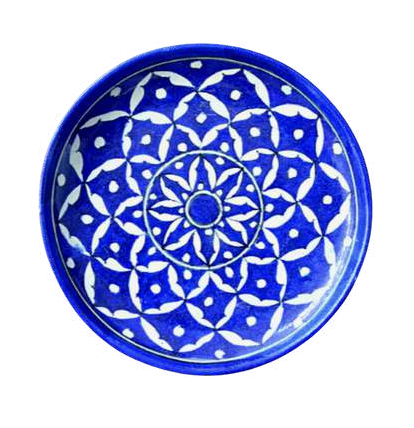 Blue Pottery Plate_4