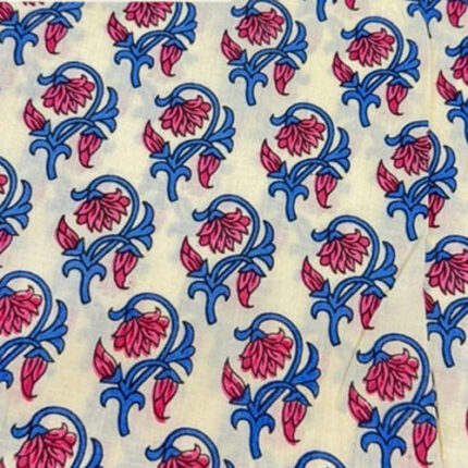 Hand Block Printed Cotton Fabric – HFC-HBP0009