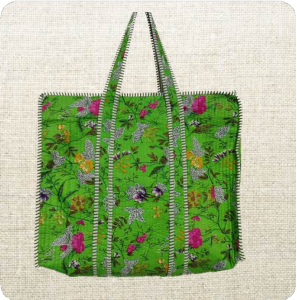 Quilted Tote Bag without Zip