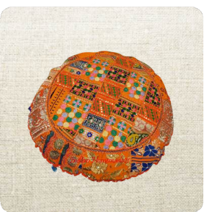 Round Floor Cushion 32x32