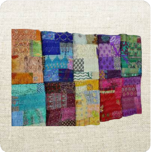 Silk Patola Patchwork Kantha_2