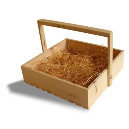Wooden Basket with Handle_1